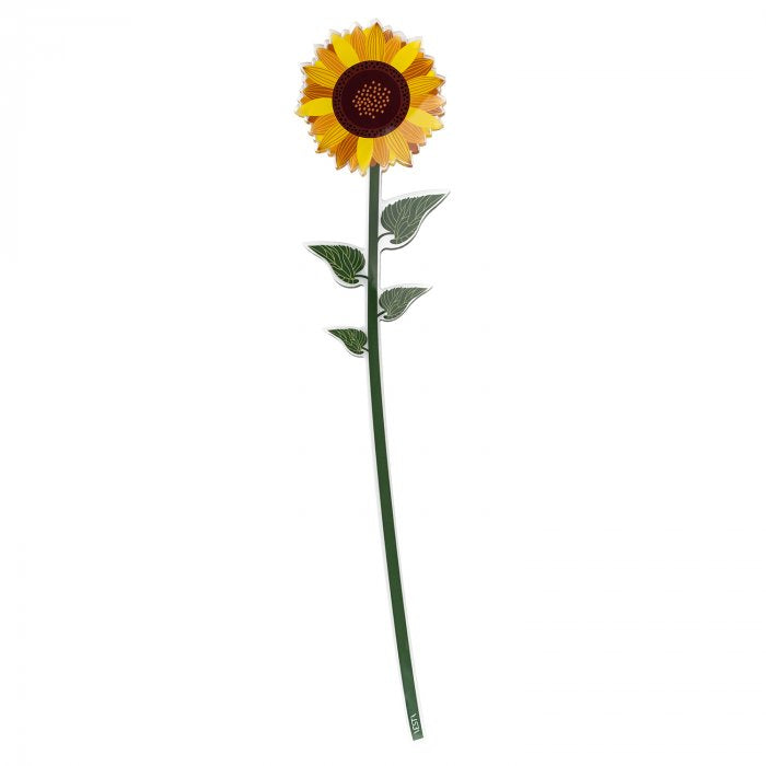 Vesta Funny Flower in Acrylic Crystal - Sunflower