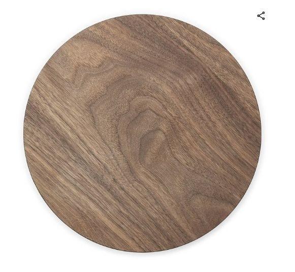 Alzata Dutch Deluxes in legno di noce, vista dall’alto