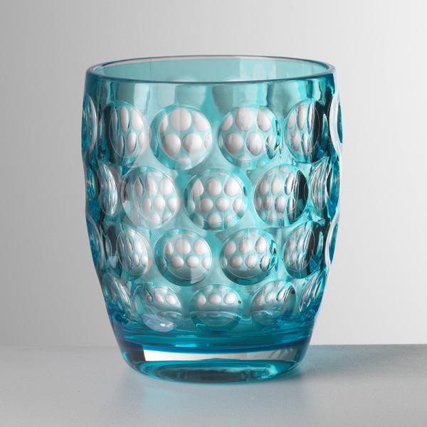 Bicchiere tumbler Lente Basso in Sinthetic Crystal Mario Luca Giusti