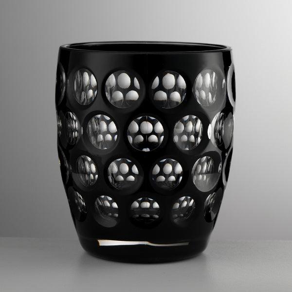 Bicchiere tumbler Lente Basso in Sinthetic Crystal Mario Luca Giusti