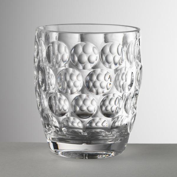Bicchiere tumbler Lente Basso in Sinthetic Crystal Mario Luca Giusti