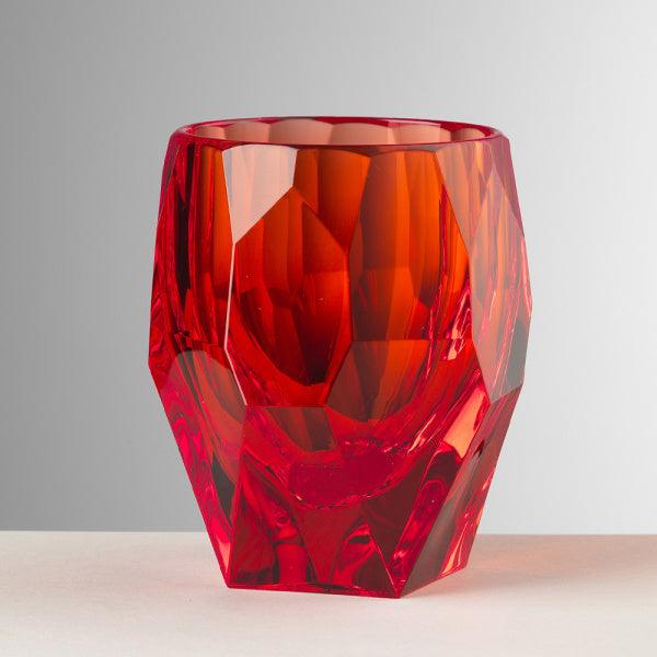 SUPER MILLY Tumbler Glass in Synthetic Crystal by Mario Luca Giusti