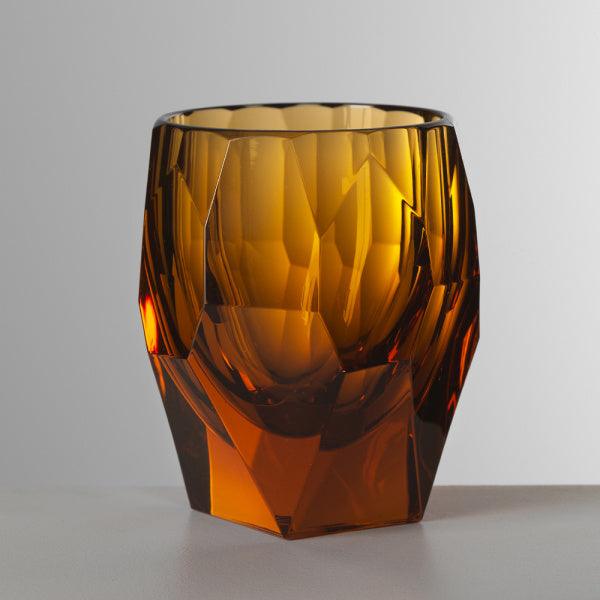 SUPER MILLY Tumbler Glass in Synthetic Crystal by Mario Luca Giusti