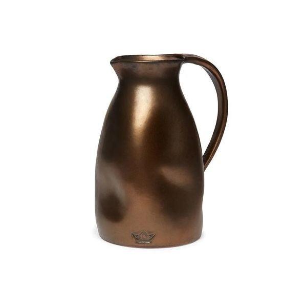 Caraffa Platino Opaco in ceramica smaltata - Dutchdeluxes