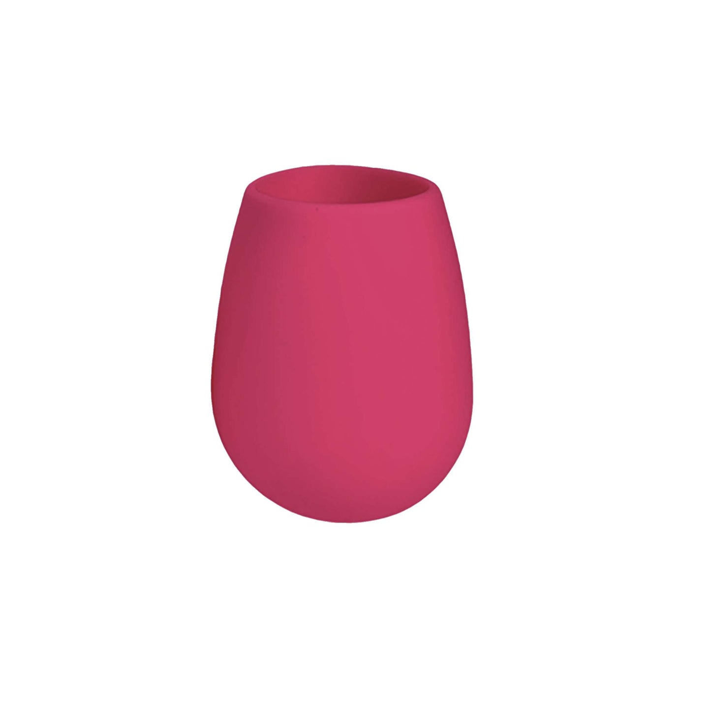 Bicchiere Porter Green FEGG in silicone alimentare infrangibile e colorato colore cherry