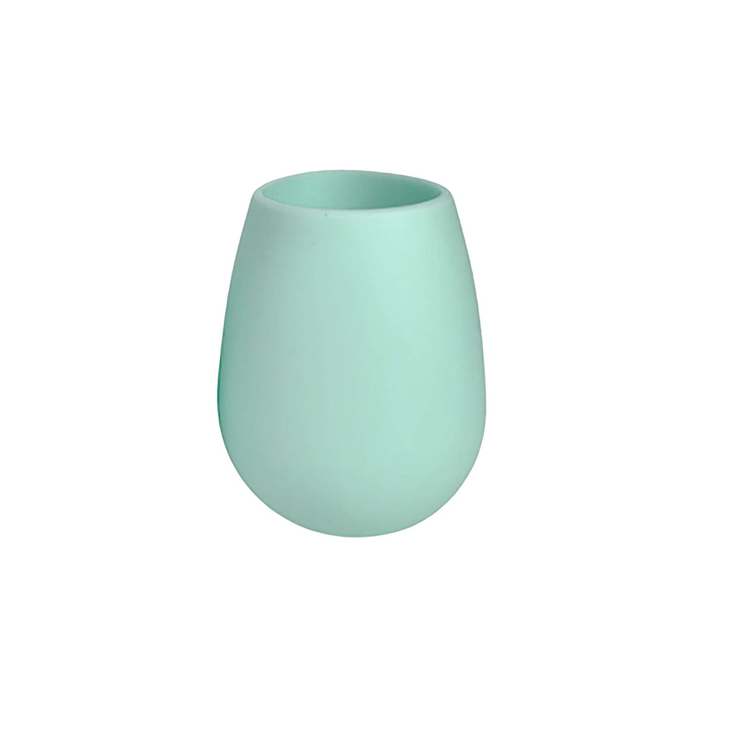 Bicchiere Porter Green FEGG in silicone alimentare infrangibile e colorato colore mist