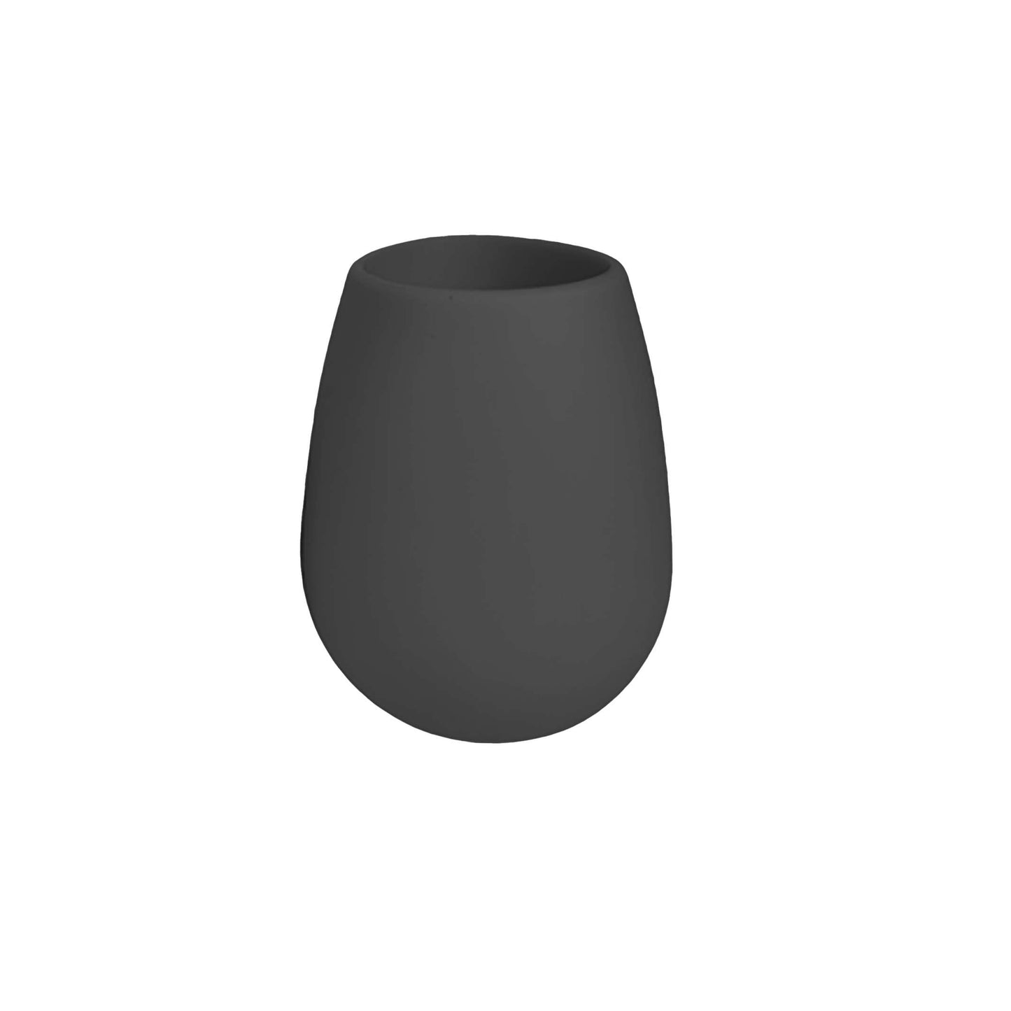 Bicchiere Porter Green FEGG in silicone alimentare infrangibile e colorato colore smoke