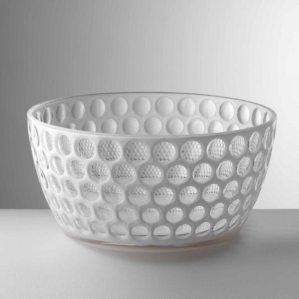 LENTE salad bowl in Sinthetic Crystal by Mario Luca Giusti