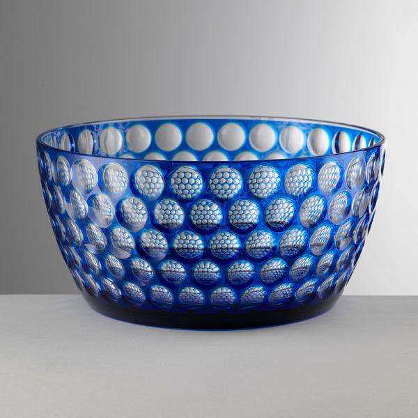 LENTE salad bowl in Sinthetic Crystal by Mario Luca Giusti