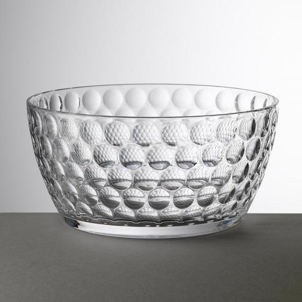 LENTE salad bowl in Sinthetic Crystal by Mario Luca Giusti