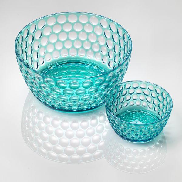 LENTE salad bowl in Sinthetic Crystal by Mario Luca Giusti