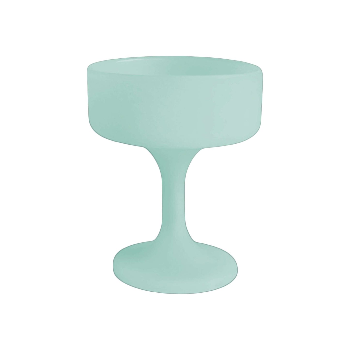 Bicchiere Porter Green MECC in silicone alimentare infrangibile e colorato colore mist