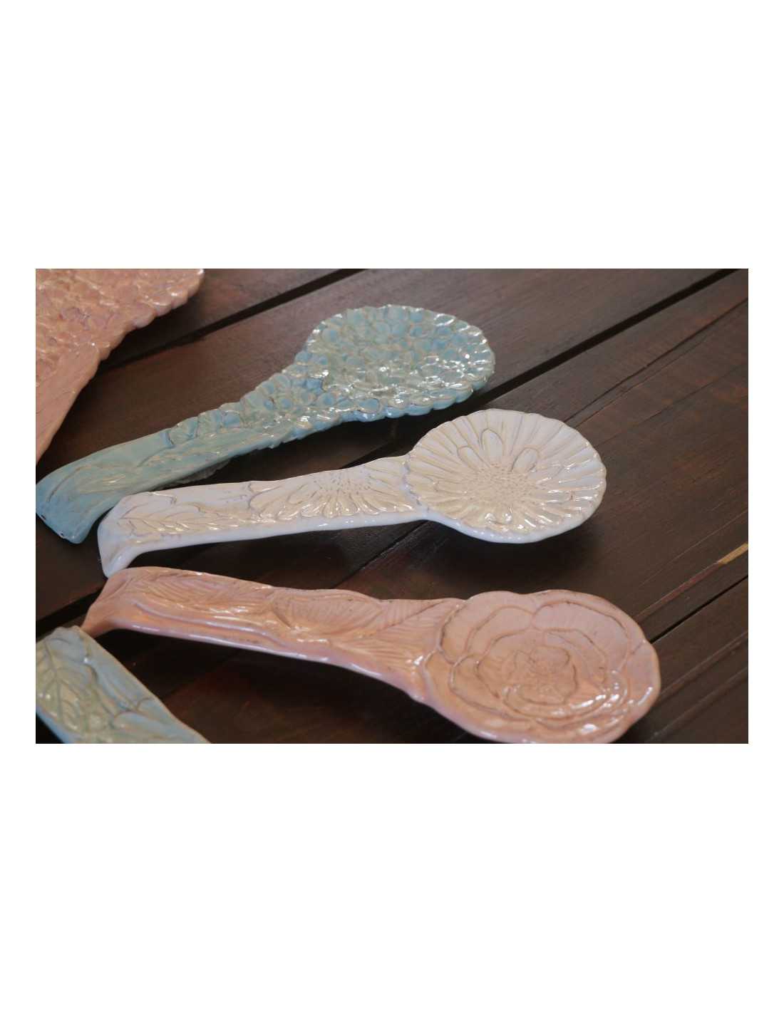 Set poggia mestoli Romantica Virginia Casa motivi floreali