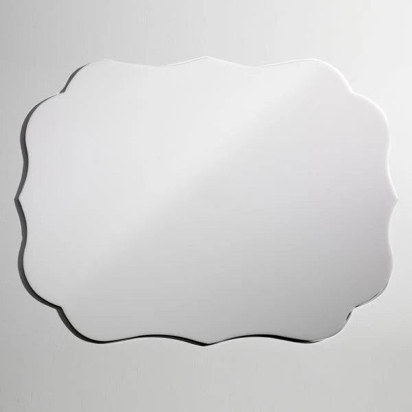 Tovaglietta bianca modello Raffaello in cristallo sintetico Mario Luca Giusti, design elegante e sagomato