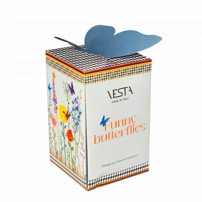 Scatole del set Funny butterflies Vesta designed by Caterina Migliorini