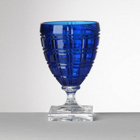 Calice Winston blu in acrilico Mario Luca Giusti, elegante e resistente