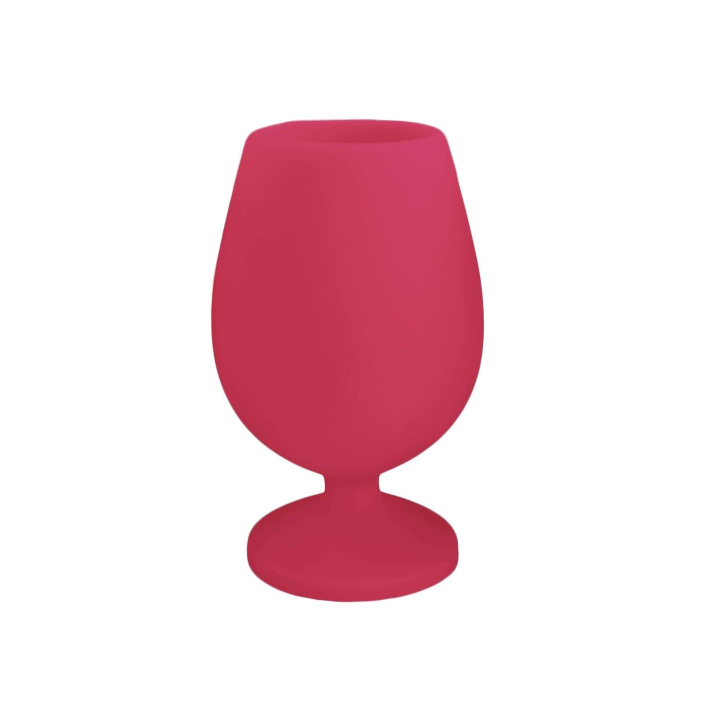 Bicchiere Porter Green FEGG in silicone alimentare infrangibile e colorato colore cherry