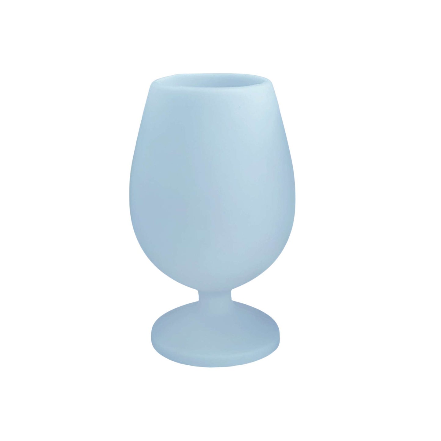 Bicchiere Porter Green FEGG in silicone alimentare infrangibile e colorato colore sky