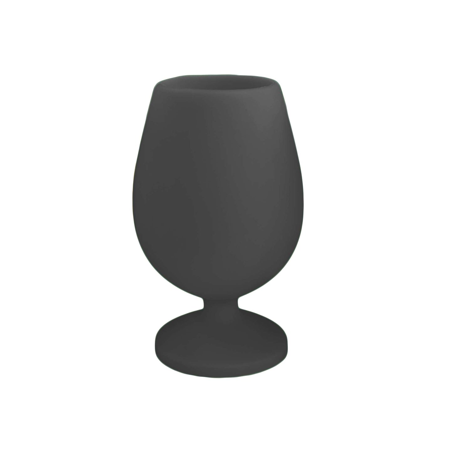 Bicchiere Porter Green FEGG in silicone alimentare infrangibile e colorato colore smoke