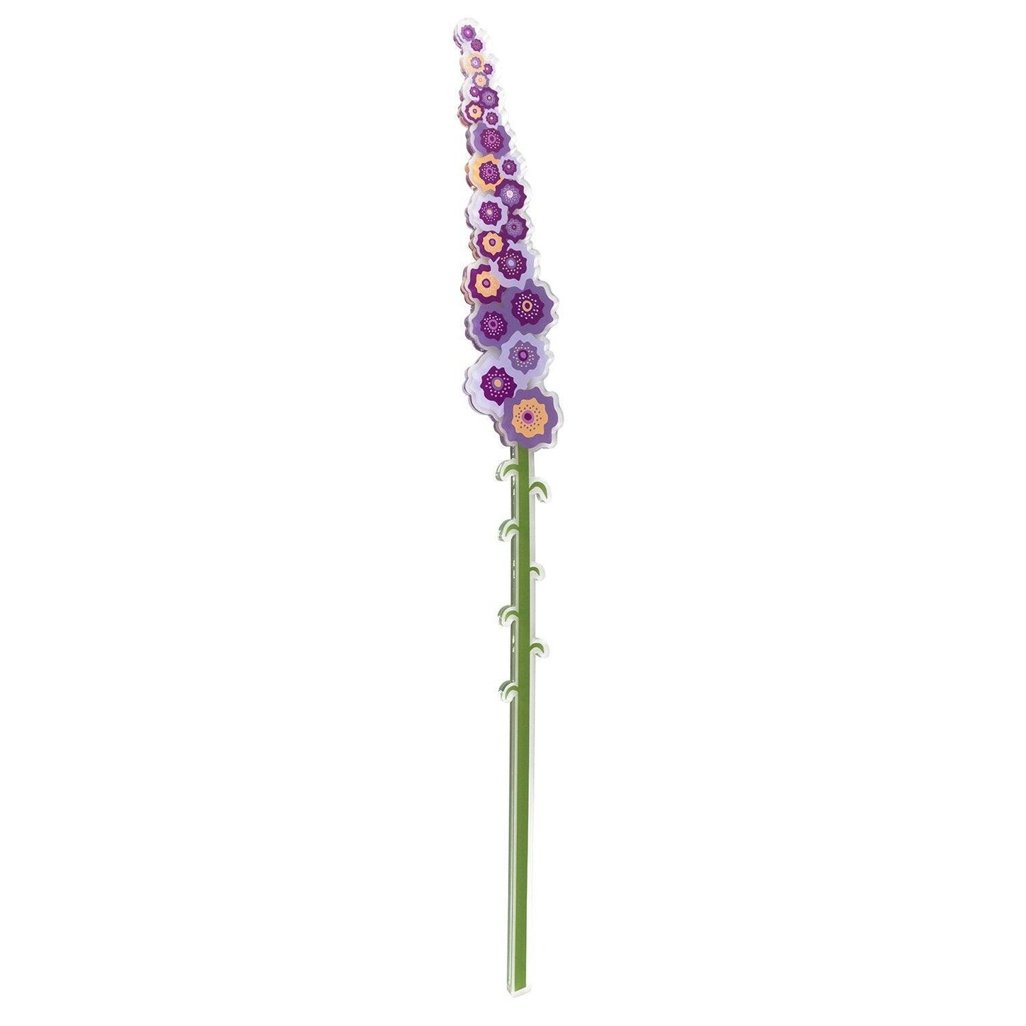 Lillà Funny Flowers di Vesta in plexiglass, simbolo di protezione e dolcezza, formato grande