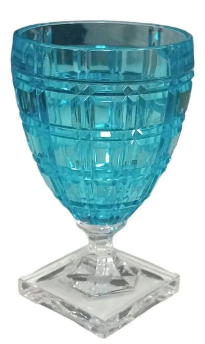 Calice Winston turchese in acrilico Mario Luca Giusti, elegante e resistente