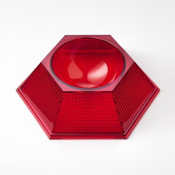 Ciotola Kane in acrilico rossa per cani Mario Luca Giusti