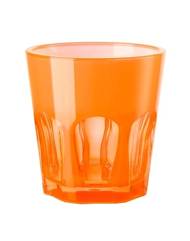 Verre GULLI ORANGE en Acrylique, Cristal Synthétique par Mario Luca Giusti