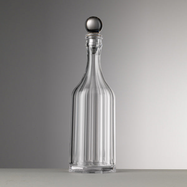 Bottiglia Bonanotte in cristallo acrilico trasparente – Mario Luca Giusti

