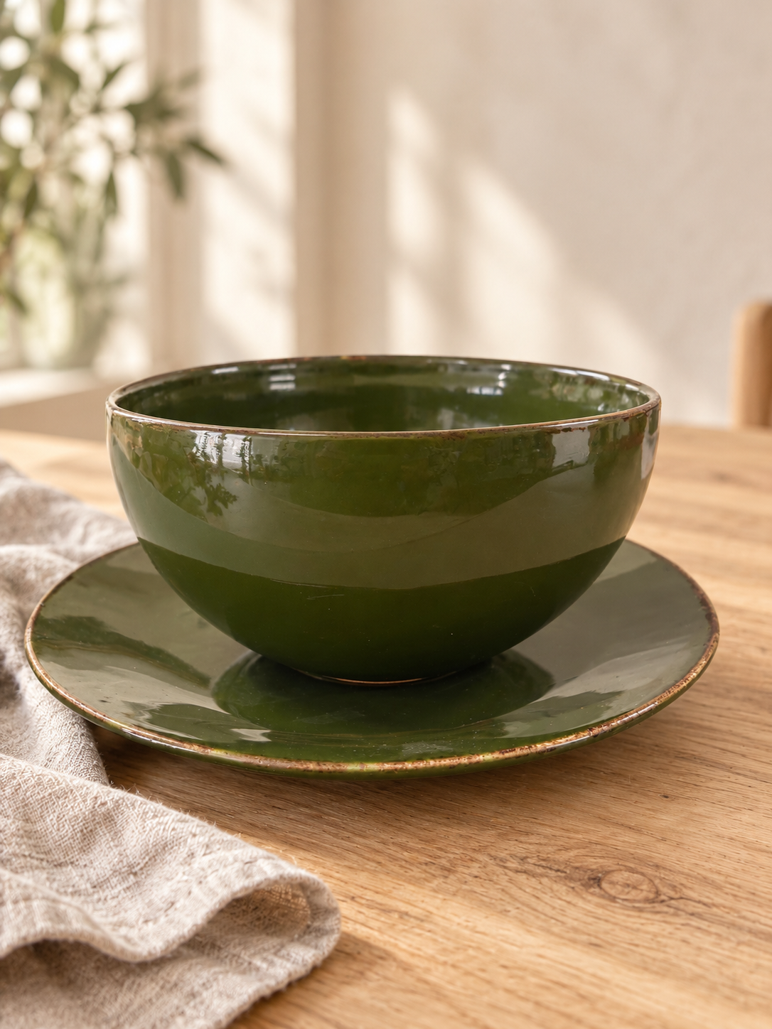 Set Colazione Tazza e Piatto in Ceramica Artigianale – Arcucci