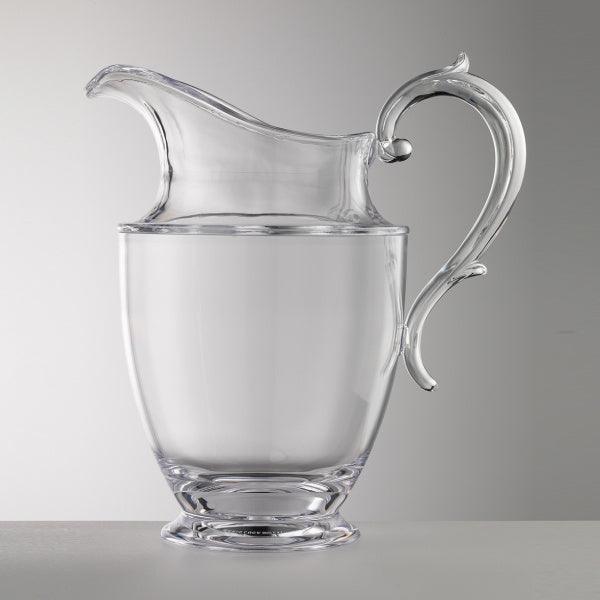 Brocca Federica Mario Luca Giusti trasparente in cristallo acrilico, elegante e infrangibile.