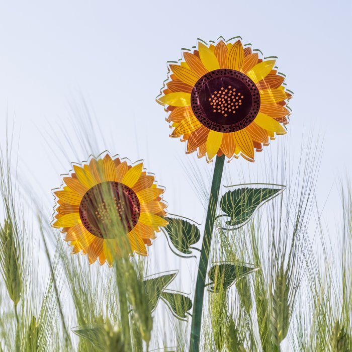 Vesta Funny Flower en cristal acrylique - Tournesol