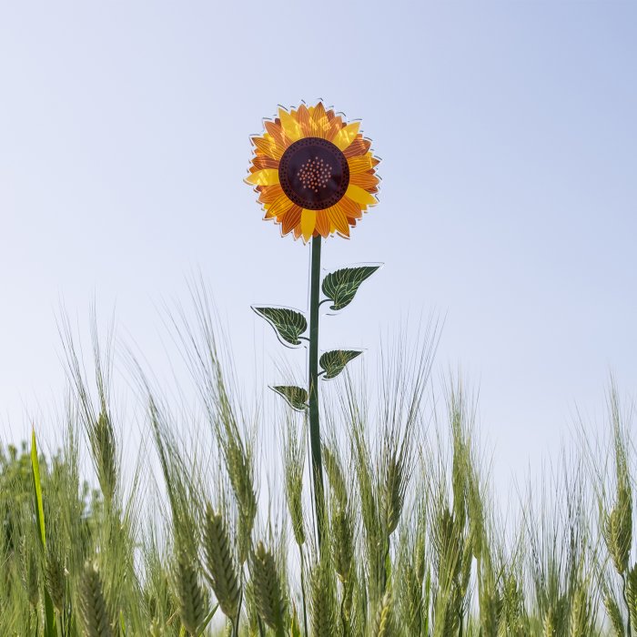 Vesta Funny Flower in cristallo acrilico - Girasole