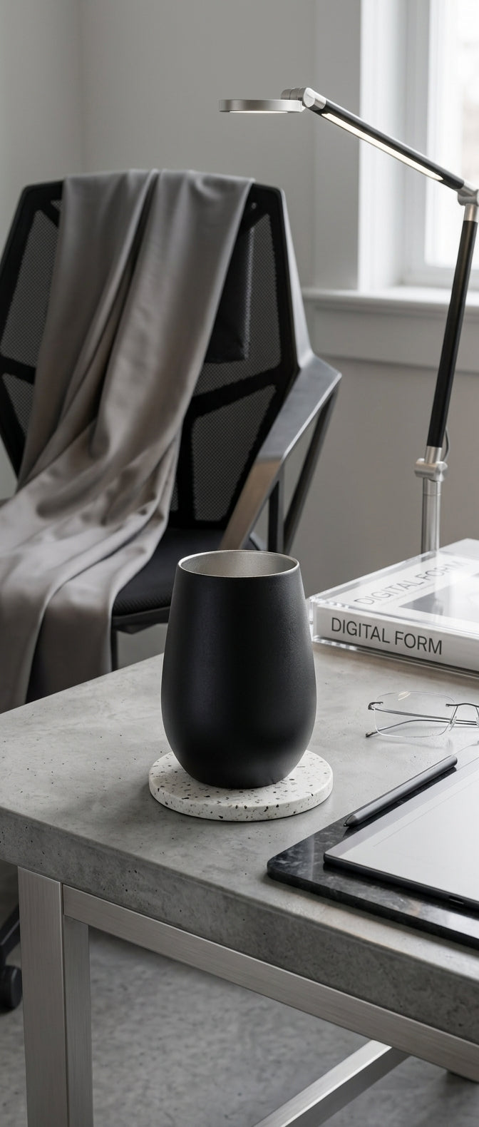 Stolzle matte black glass: contemporary elegance for your table