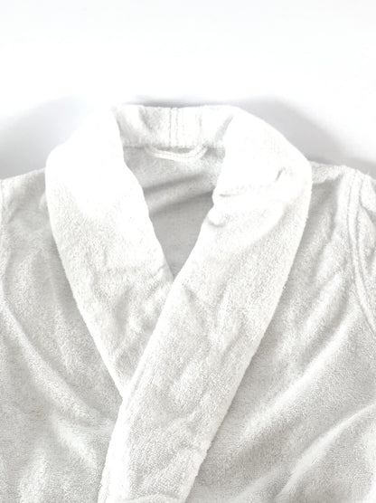 Peignoir femme en coton éponge, ligne Yatch Luxury Broderie, taille M