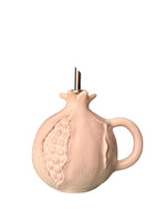 Ampolla olio in ceramica bianca a forma di melograno Virginia Casa

