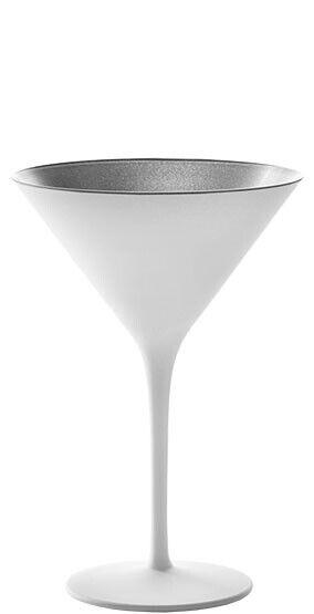 Bicchiere - calice da cocktail Olympic in cristallo rivestito (bianco) - MARIKA DE PAOLA - HOME DECOR