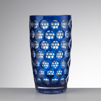 LENTE ALTO tumbler glass in Sinthetic Crystal Mario Luca Giusti 