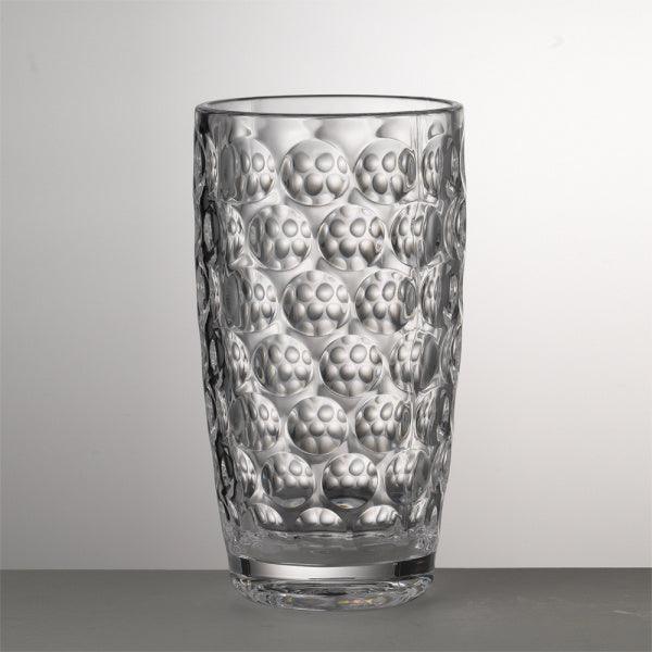 LENTE ALTO tumbler glass in Sinthetic Crystal Mario Luca Giusti 