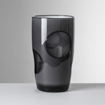 Bicchiere Zeynep in cristallo acrilico grigio  Mario Luca Giusti, disponibile in più colori