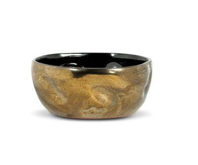 Bolo in terracotta platino Dutch Deluxes con profilo ondulato, fatto a mano

