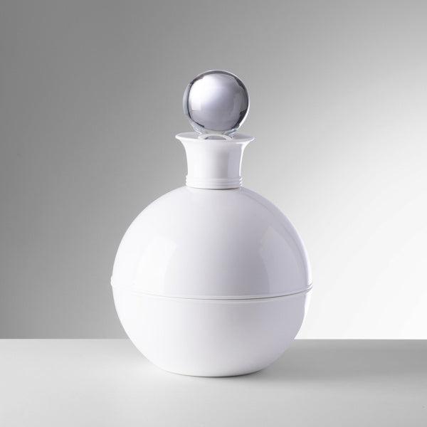 Bottiglia Orsetta Mario Luca Giusti in cristallo acrilico bianca, disponibile in diversi colori