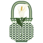 Calla Vesta Special Moment in plexiglas decorativo Made in Italy
