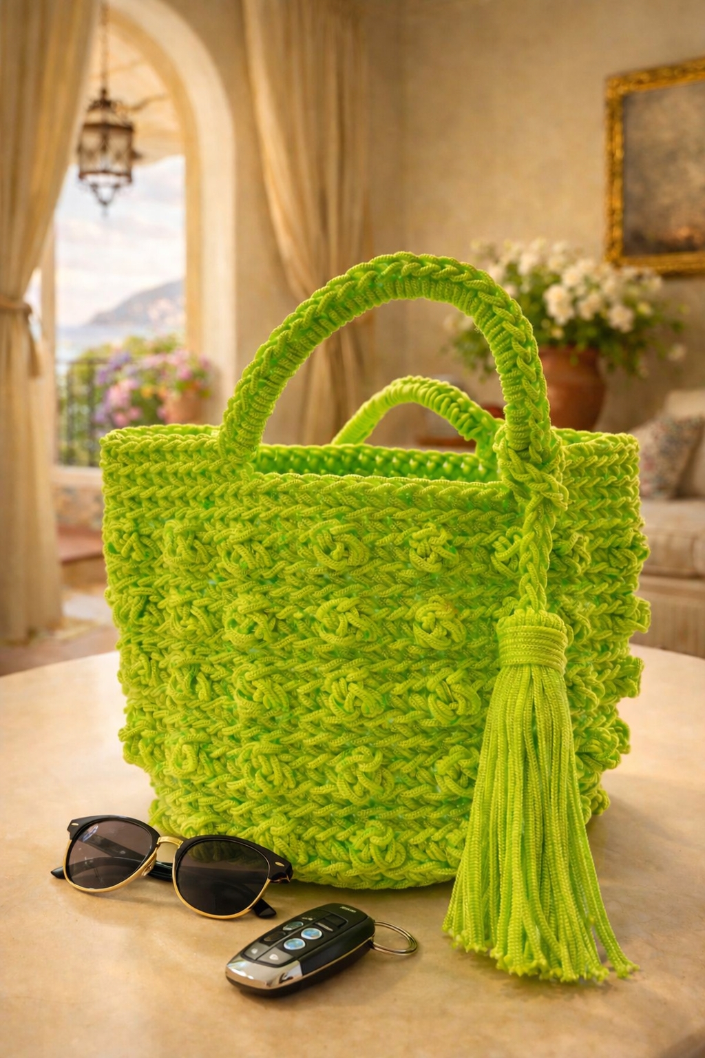 Mini Woven Bag “Panarea” – Marika Selection