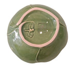 Retro ciotola Quadrifoglio Virginia Casa con libellula in rilievo e marchio Made in Italy