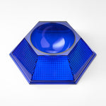 Ciotola Kane in acrilico blu per cani Mario Luca Giusti