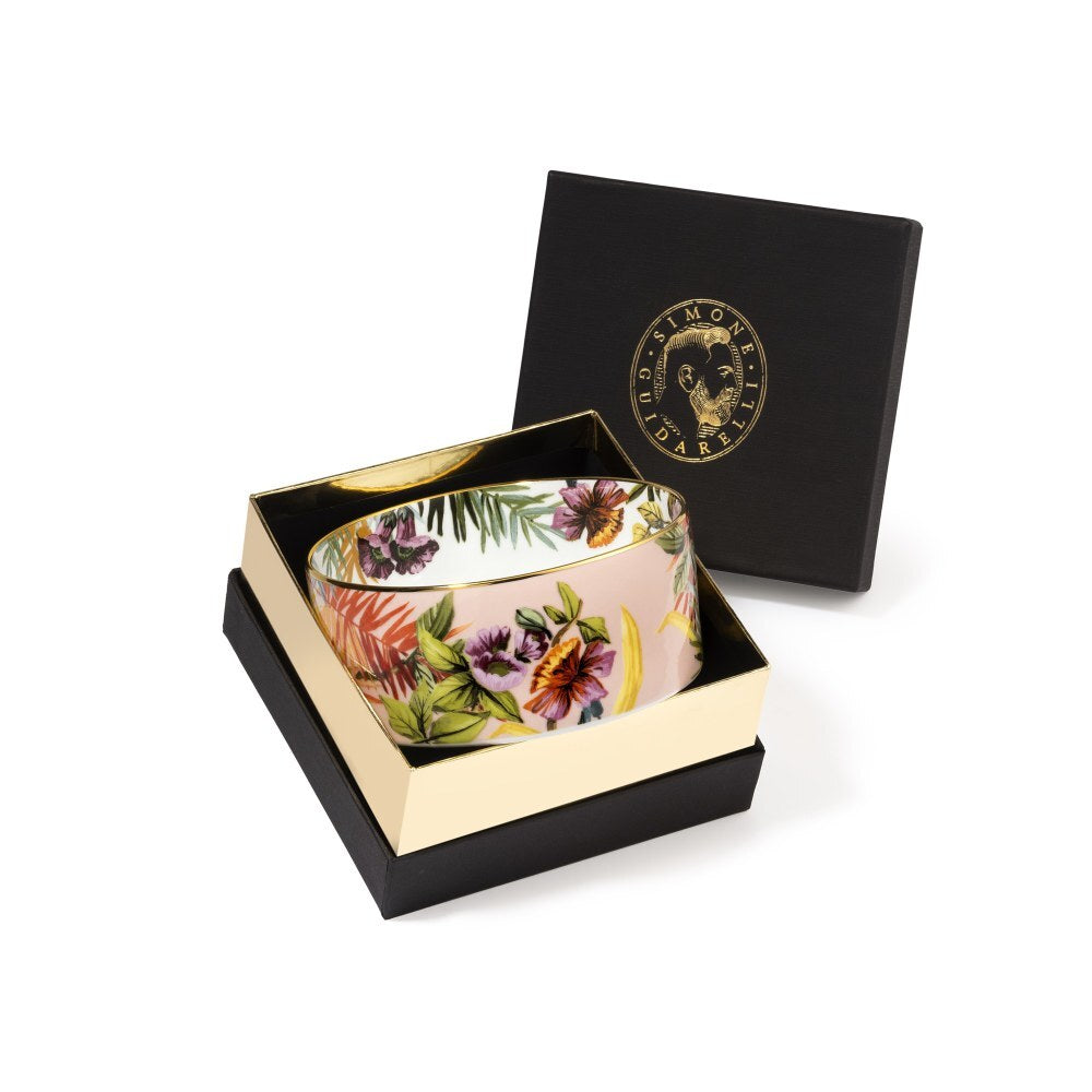 Coppetta Jungle Rose con elegante scatola regalo Simone Guidarelli