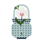 Special Moment Vesta orchidea in plexiglass su cartoncino vasetto: eleganza pura e raffinata.
