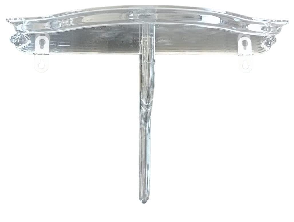 Mensola Versailles in cristallo acrilico trasparente – Mario Luca Giusti