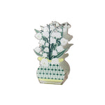 mini profumatore mary vesta home con fiori bianchi su sfondo neutro