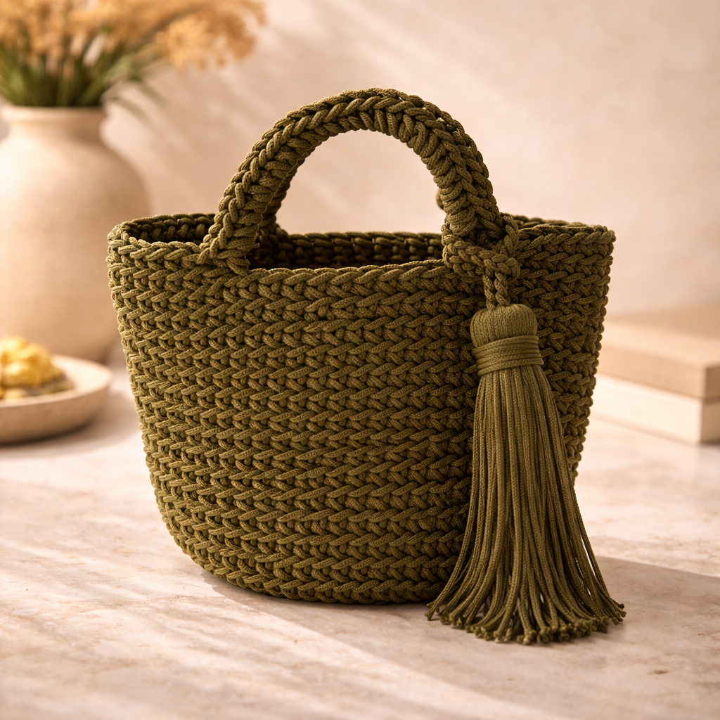 Mini Woven Bag “Sorrento” – Marika Selection